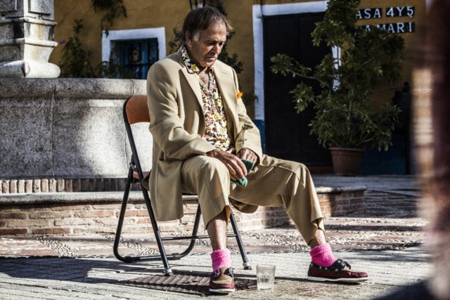 "El Gran seductor con calcetines rosas" © Jessica Calvo