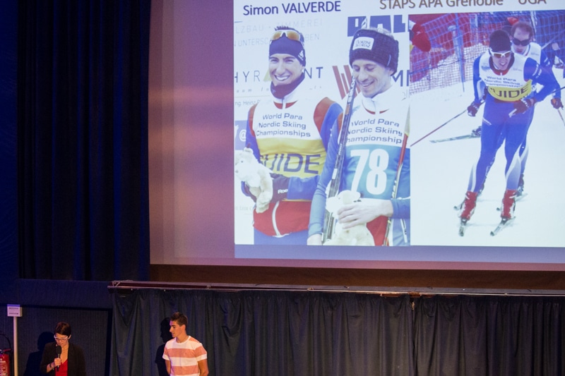 Des étudiants et sportifs de haut niveau sont mises à l’honneur à Grenoble, par le comité inter-universitaire du sport de haut niveau (CIUSHN) du site universitaire Grenoble Alpes ce jeudi 8 juin. © Yuliya Ruzhechka - Place Gre'net