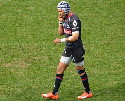 L'arrière sud-africain Gio Aplon n'évoluera plus à Grenoble la saison prochaine. © Laurent Genin