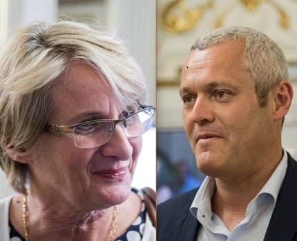 Marie-Noëlle Battistel, députée PS sortante, affronte son ancien suppléant Fabrice Hugelé, candidat de La République en marche, sur la 4e circonscription de l'Isère. 2017. Photos © Yuliya Ruzhechka - Place Gre'net