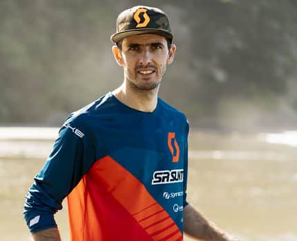 Rémy Absalon, vainqueur cinq fois de la Mégavalanche de l'Alpe d'Huez. © DR