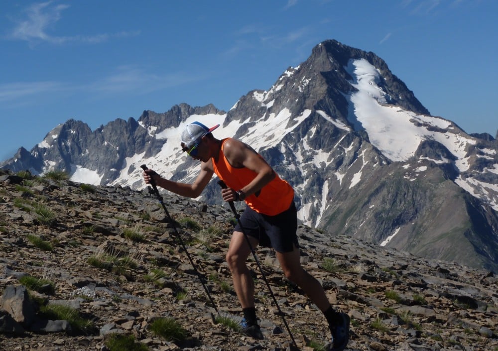 Les 2 Alpes Vertical Trail, course la Verticale du Diable samedi, une montée de 1 900 m de dénivelé positif sur 7 km. © Clémence Moulin