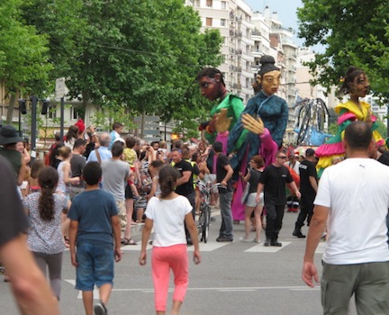 Édition 2017 de la Fête des tuiles. © Severine Cattiaux - Place Gre'net
