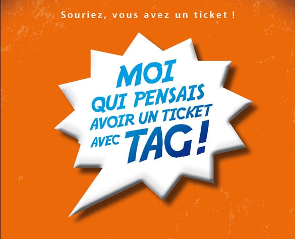 Le réseau Tag mène une campagne de communication de lutte contre la fraude dans l'agglomération grenobloise en complément du dispositif Tous en règle !