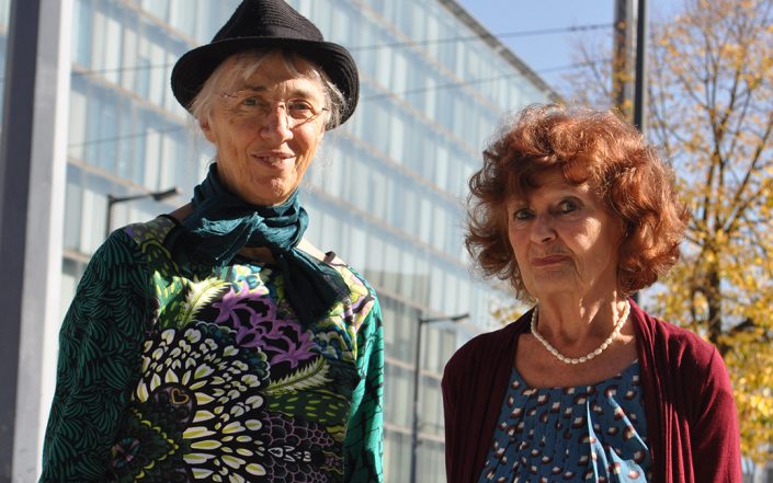 Hélène Marce, avocate honboraire et Eva Thomas, fondatrice de SOS Inceste. © Maison de l'avocat Grenoble