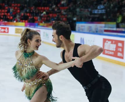 Les danseurs sur glace Gabriella Papadakis et Guillaume Cizeron ont remporté les Internationaux de France de patinage à Grenoble. ©Yuliya Ruzhechka - Place Gre'net