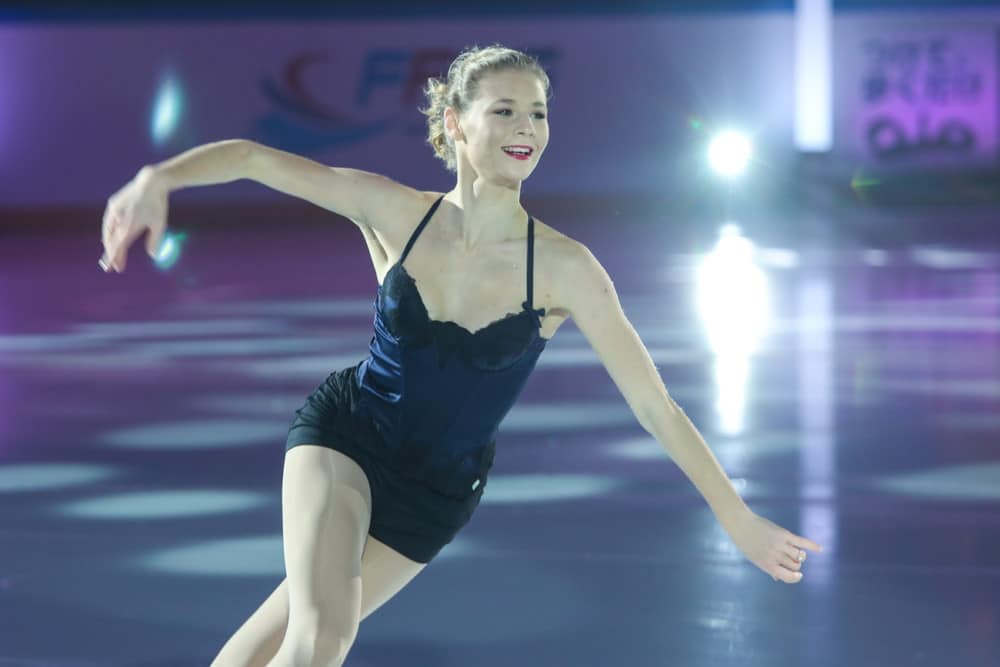 Le gala des Internationaux de France de patinage 2017. Laurine Lecavalier. © Yuliya Ruzhechka - Place Gre’net