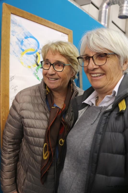 Marielle et Christine Goitschel, "les petites sœurs de la France". © DR