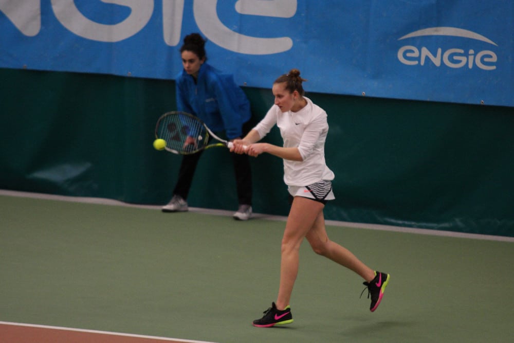 Marketa Vondrousova occupait la 400e place mondiale au moment de l'Engie Open de l'Isère 2017. Aujourd'hui la Tchèque est 56e. © Olivier Mamy