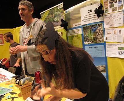 Budget participatif 2017, ruche aux projets, projet des nichoirs de chauves-souris © Séverine Cattiaux - Place Gre'net
