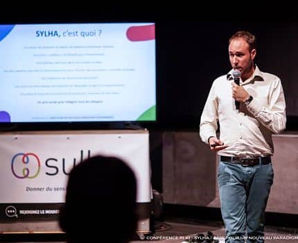 UNE Lucas Duchaine fondateur de Sylha Crédit Ak Diigital