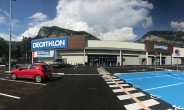 Le magasin Decathlon à Saint-Égrève emménage dans de nouveaux locaux. Crédit photo : Decathlon Saint-Égrève.