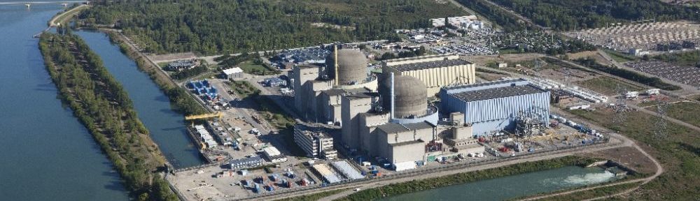 EDF contrainte de baisser la production de la centrale de Saint-Alban pour cause de faible débit du Rhône