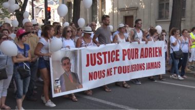 Marche blanche pour Adrien Perez. © Joël Kermabon - Place Gre'net