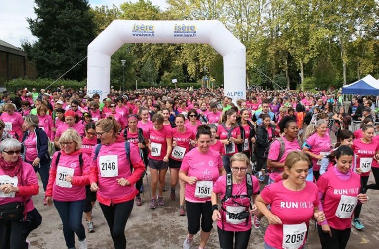 La course à pied (5 km) La Grenobloise édition 2017. © ASPTT Grenoble Athlétisme