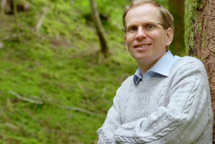 Capture d'écran du film de présentation de Vincent Lafforgue lors du Live 2019 Breakthrough Prize
