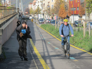 Réseau Chronovélo, 28 novembre 2018 © Séverine Cattiaux - Place Gre'net