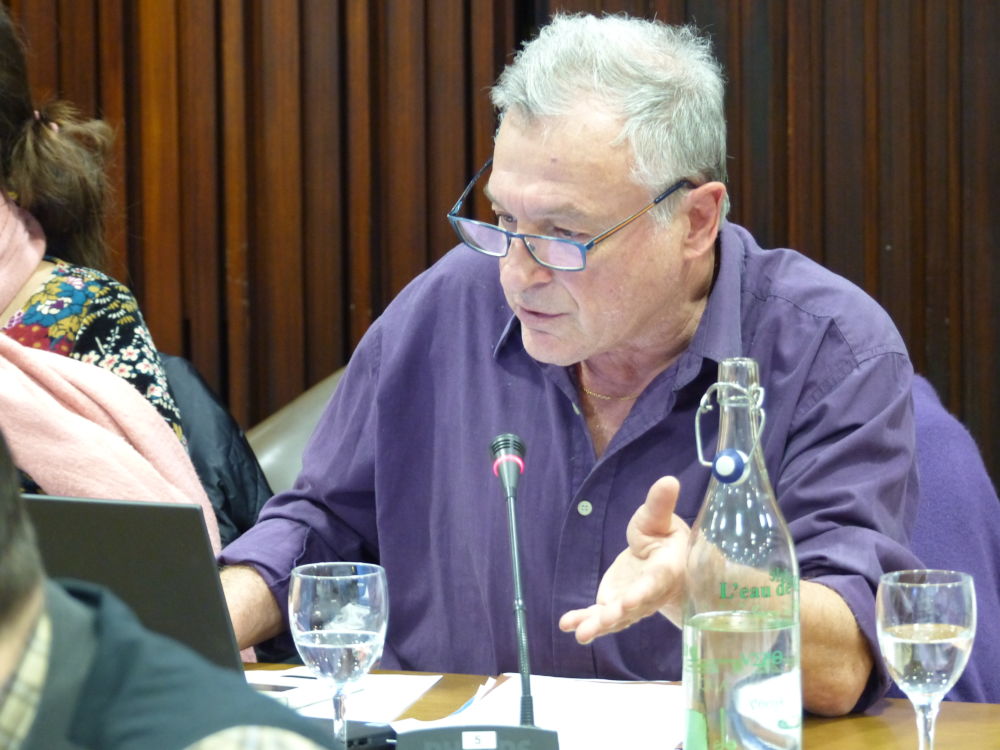 Paul Bron en 2018, élu d'opposition après avoir été élu (et adjoint) de la majorité grenobloise sous mandat Michel Destot. © Place Gre'net