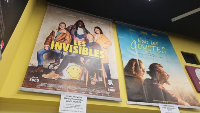 L'affiche du film Les invisibles au cinéma Le Club de Grenoble. © Joël Kermabon - Place Gre'net