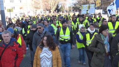 Acte X des gilets jaunes. © Joël Kermabon - Place Gre'net