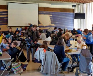 Le premier Repair Cafe ouvre ses portes à Grenoble à l'Ile Verte. © Repair Cafe Grenoble
