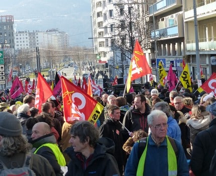 Manifestation du 5 février 2019 à Grenoble © Florent Mathieu - Place Gre'net
