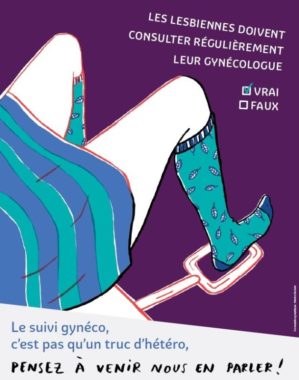 Campagne du Planning familial de l'Isère. © Planning Familial