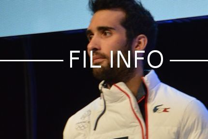 Martin Fourcade biathlon. © LG