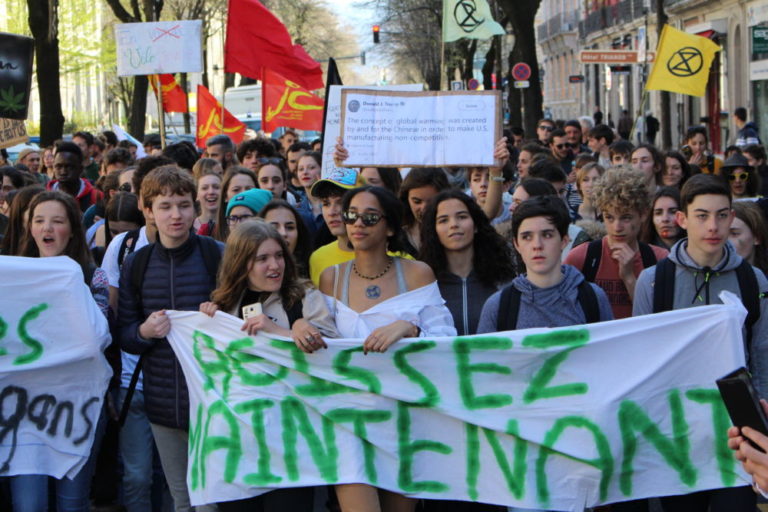 Nouvelle mobilisation des Jeunes pour le climat vendredi 25 mars à Grenoble