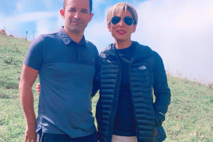 Zerrin Bataray et Benoît Hamon, le 2 septembre 2018. © Compte Twitter @ZerrinBATARAY