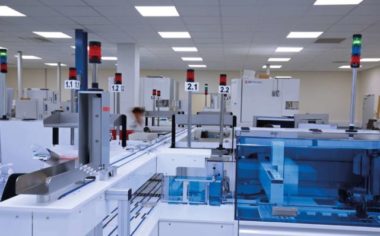 La nouvelle chaine de microbiologie acquise par le groupe Oriade-Noviale. © Oriade-Noviale