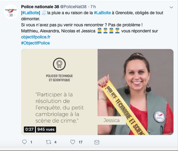 #Laboîte a pris l'eau cet après-midi...