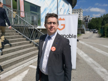 Christophe Ferrari, président de Grenoble-Alpes Métropole. © Joël Kermabon - Place Gre',et