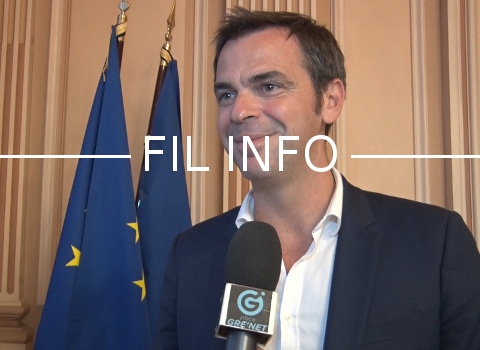 Olivier Véran, député LREM de l'Isère. © Joël Kermabon - Place Gre'net