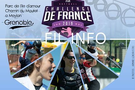 Fil info challenge de France softball féminin. DR