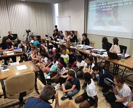 UNE Des enfants au conseil municipal du 17 juin 2019 © Joël Kermabon - Place Gre'net
