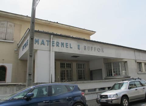 UNE L'école maternelle Buffon à Grenoble en cours de réaménagement © Séverine Cattiaux - Placegrenet.fr
