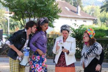 Les Catacriseurs. © Théâtre du Réel