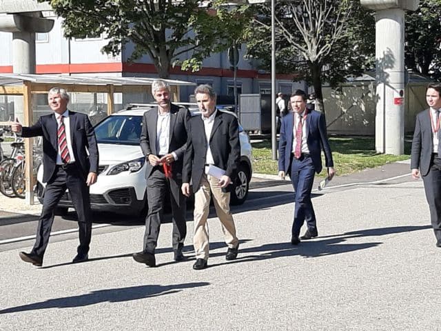 Laurent Wauquiez, à son arrivée au CEA