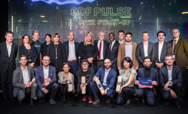 Lauréats 2019 du concours national de start-up EDF Pulse. © EDF Pulse