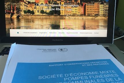 L'ancienne directrice des Pompes funèbres intercommunales de la région grenobloise devra répondre le 14 avril du chef d'abus de biens sociaux.