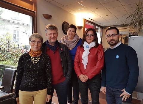 UNE Conférence de presse sur la démocratie participative et l'éthique du collectif Grenoble Nouvel Air au Flagrant Délice à Grenoble, vendredi 29 novembre 2019 © Séverine Cattiaux - Place Gre'net