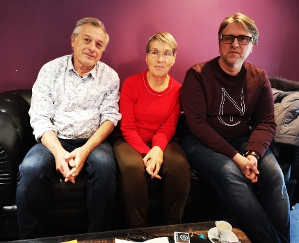 Paul Bron, Florence Hanff et David Ryboloviecz étaient présents lors de l'annonce de Go citoyenneté, . © Joël Kermabon - Place Gre'net