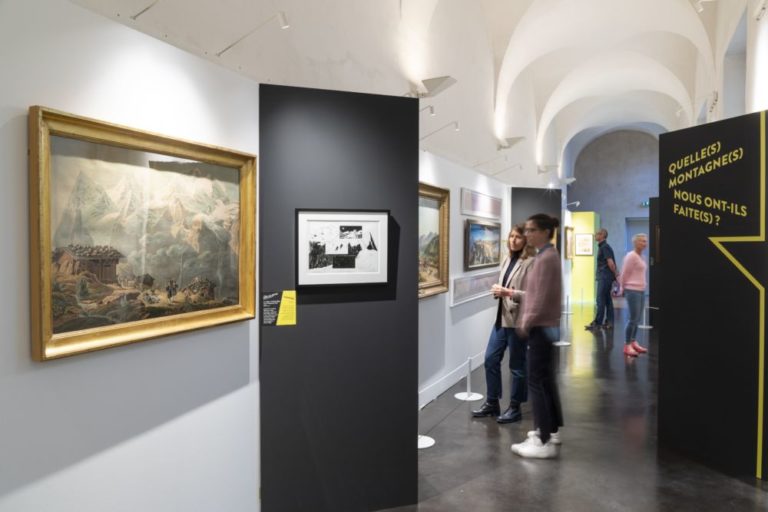 Derrière la montagne, la face cachée du tableau au Couvent Sainte-Cécile ©Jean-Marc Blache pour le Fonds Glénat