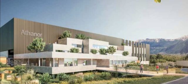 Voilà à quoi devrait ressembler le nouveau centre de tri, qui accueillera des visites de scolaires pour éduquer au tri des déchets. © Dalkia Wastenergy