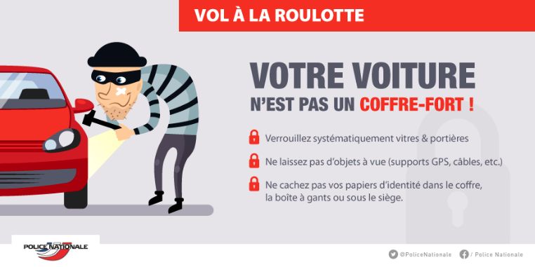 DDSP Prévention vol à la roulotte