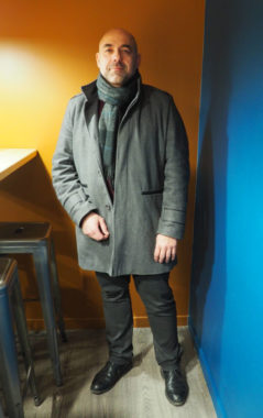 Gilles Julien, candidat à Moirans