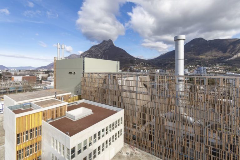 Vendredi 21 Février 2020, Inauguration de la centrale au bois de la Métropole, Biomax. ©Grenoble-Alpes Métropole-Lucas Frangella