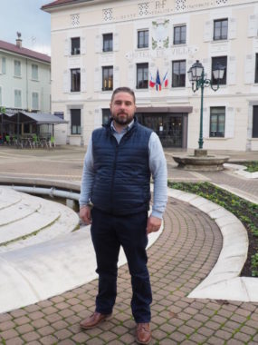 Mickaël Julian, candidat à Moirans. © Patricia Gastineau - place grenet.fr