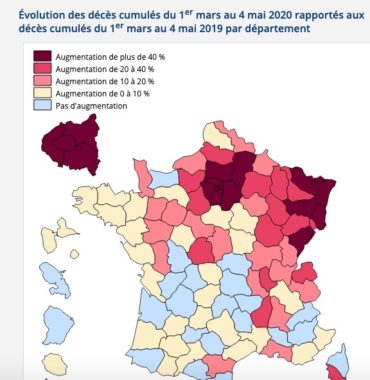 Covid-19 : l'Isère plutôt épargné par la hausse des décès